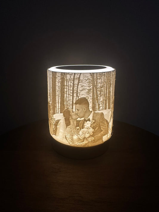 Personalisierte Lampe Ø 100 mm