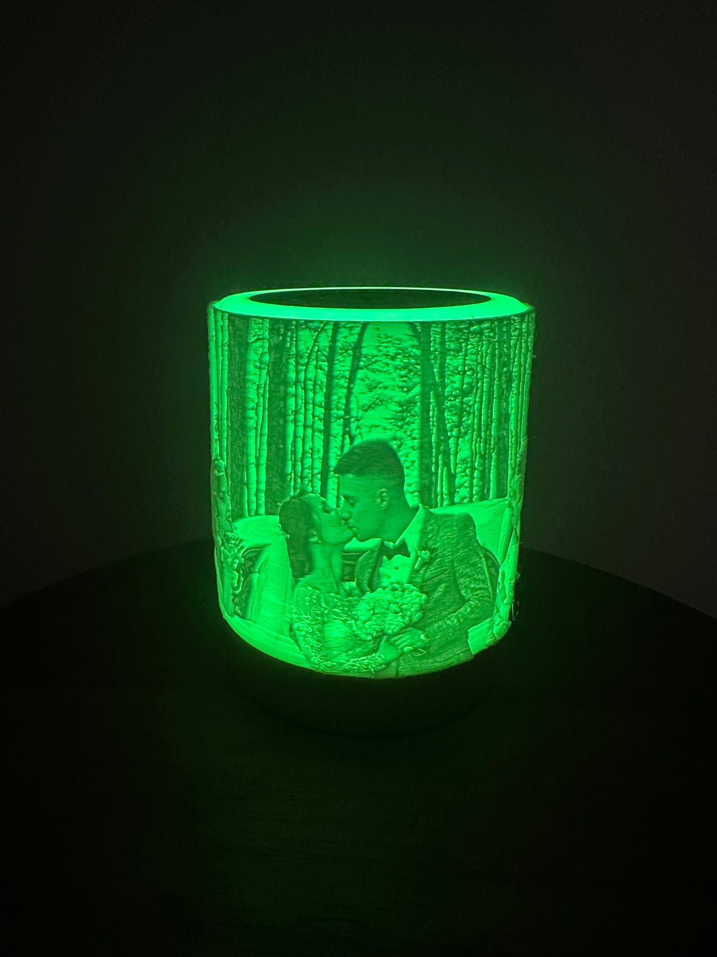 Personalisierte Lampe Ø 100 mm