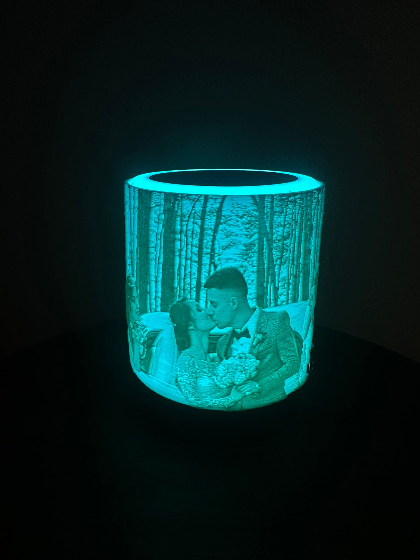 Personalisierte Lampe Ø 100 mm